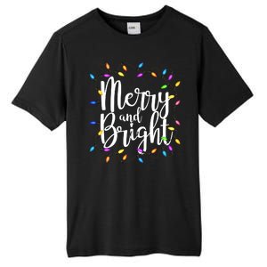 Merry And Bright Tall Fusion ChromaSoft Performance T-Shirt