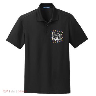 Merry And Bright Dry Zone Grid Polo