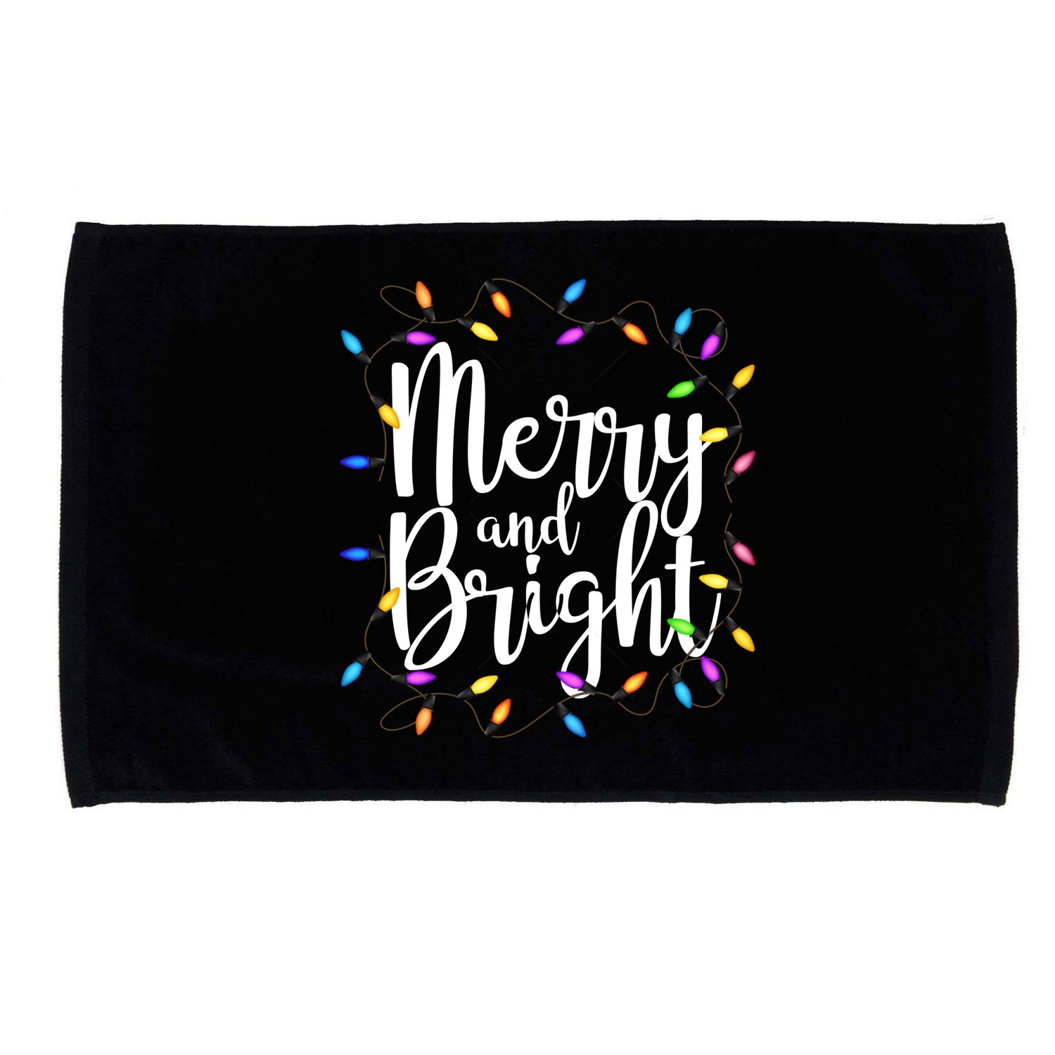 Merry And Bright Microfiber Hand Towel