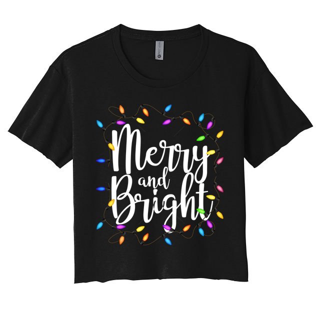 Merry And Bright Crop Top