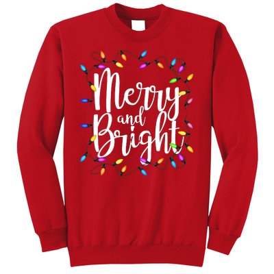 Merry And Bright Sweatshirt