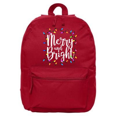 Merry And Bright 16 in Basic Backpack