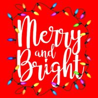 Merry And Bright 16 in Basic Backpack