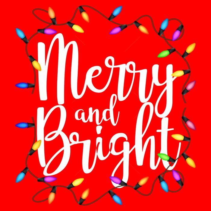 Merry And Bright 16 in Basic Backpack