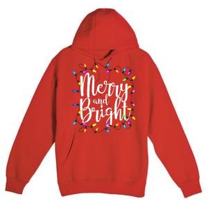 Merry And Bright Premium Pullover Hoodie