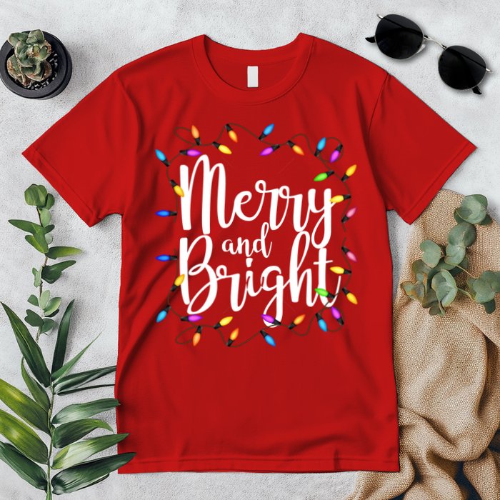 Merry And Bright Premium T-Shirt