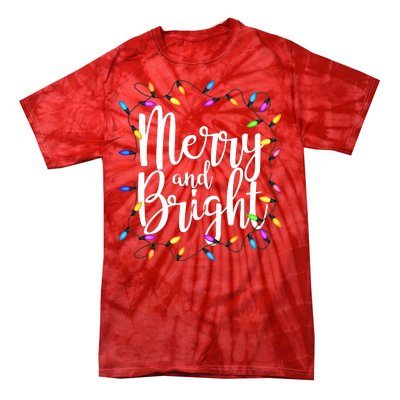 Merry And Bright Tie-Dye T-Shirt