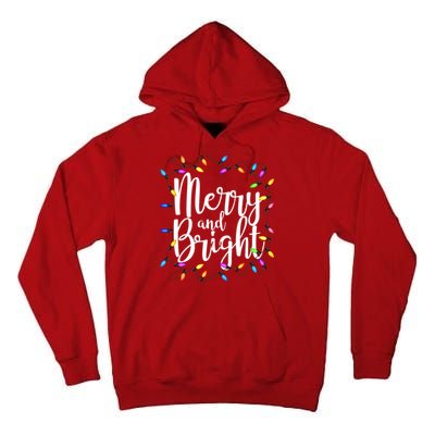 Merry And Bright Tall Hoodie
