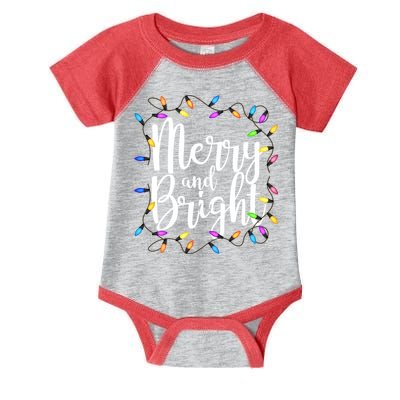 Merry And Bright Infant Baby Jersey Bodysuit