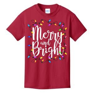 Merry And Bright Kids T-Shirt