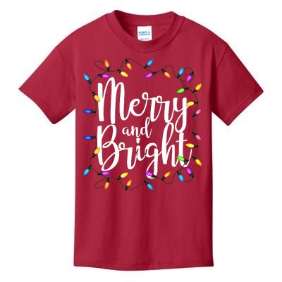 Merry And Bright Kids T-Shirt