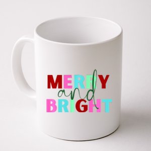 Merry And Bright Christmas Coffee Mug