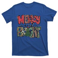 Merry And Bright Snowflakes Family Christmas Xmas Wear Gift T-Shirt