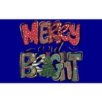 Merry And Bright Snowflakes Family Christmas Xmas Wear Gift Bumper Sticker