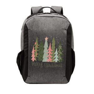 Merry And Bright Christmas Tree Noel Happy Party Christmas Vector Backpack