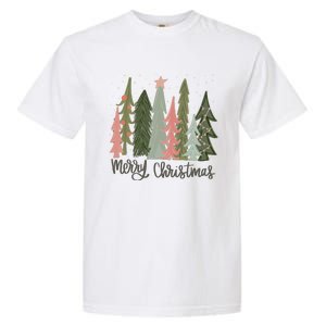 Merry And Bright Christmas Tree Noel Happy Party Christmas Garment-Dyed Heavyweight T-Shirt