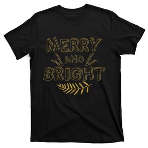 Merry And Bright Christmas Cute Christmas T-Shirt