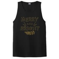 Merry And Bright Christmas Cute Christmas PosiCharge Competitor Tank