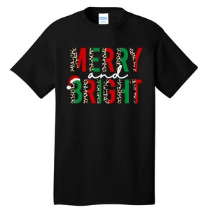 Merry And Bright Christmas Merry And Bright Tall T-Shirt