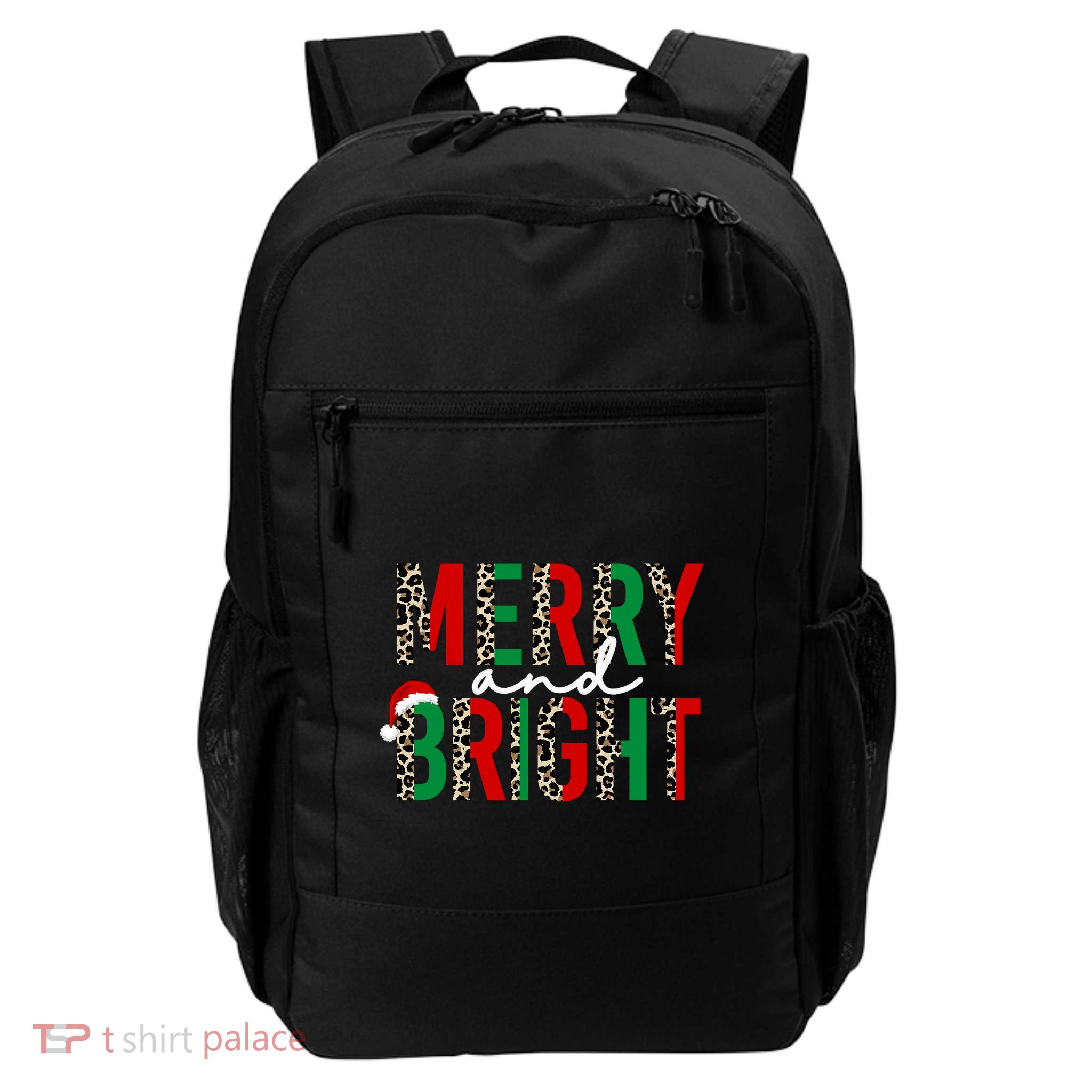 Merry And Bright Christmas Merry And Bright Daily Commute Backpack