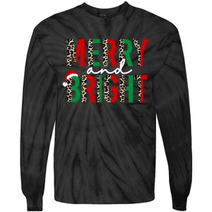 Merry And Bright Christmas Merry And Bright Tie-Dye Long Sleeve Shirt