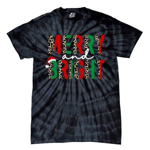 Merry And Bright Christmas Merry And Bright Tie-Dye T-Shirt