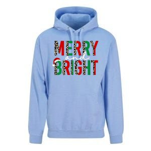 Merry And Bright Christmas Merry And Bright Unisex Surf Hoodie