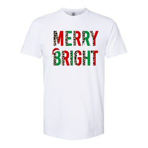 Merry And Bright Christmas Merry And Bright Softstyle CVC T-Shirt