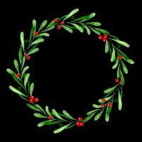 Merry And Bright Christmas Wreath With Holly Berries Impact Tech Backpack
