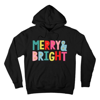 Merry And Bright Fun Colors Premium Hoodie