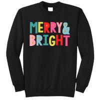 Merry And Bright Fun Colors Premium Sweatshirt