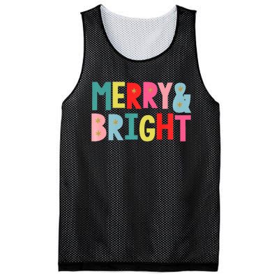 Merry And Bright Fun Colors Premium Mesh Reversible Basketball Jersey Tank