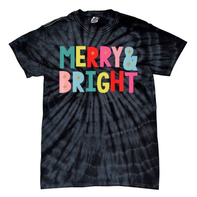 Merry And Bright Fun Colors Premium Tie-Dye T-Shirt