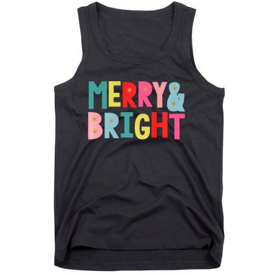 Merry And Bright Fun Colors Premium Tank Top