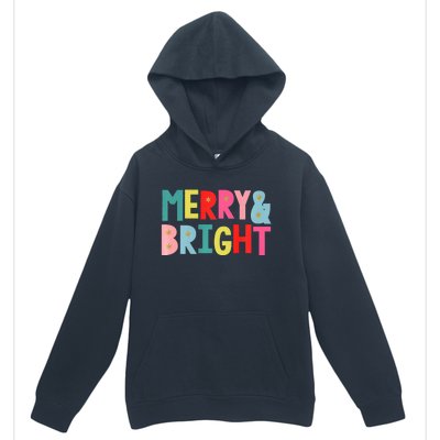 Merry And Bright Fun Colors Premium Urban Pullover Hoodie