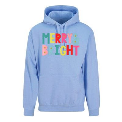 Merry And Bright Fun Colors Premium Unisex Surf Hoodie