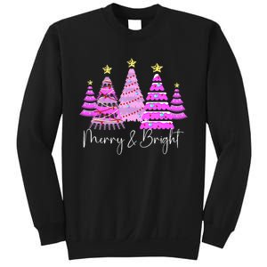 Merry And Bright Funny Christmas Tree Christmas Costume Cute Tank Top Sweatshirt