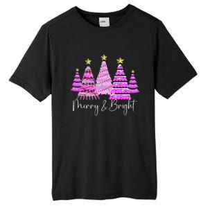 Merry And Bright Funny Christmas Tree Christmas Costume Cute Tank Top Tall Fusion ChromaSoft Performance T-Shirt