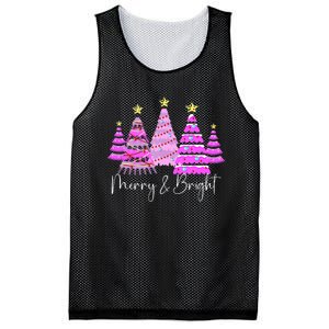 Merry And Bright Funny Christmas Tree Christmas Costume Cute Tank Top Mesh Reversible Basketball Jersey Tank