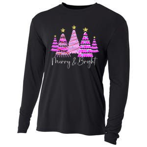 Merry And Bright Funny Christmas Tree Christmas Costume Cute Tank Top Cooling Performance Long Sleeve Crew