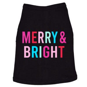 Merry And Bright Matching Mother Daughter Christmas Outfits Doggie Tank