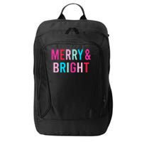 Merry And Bright Matching Mother Daughter Christmas Outfits City Backpack