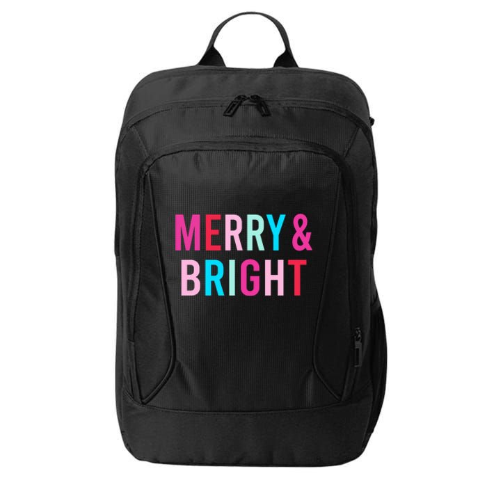 Merry And Bright Matching Mother Daughter Christmas Outfits City Backpack