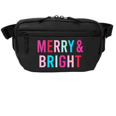 Merry And Bright Matching Mother Daughter Christmas Outfits Crossbody Pack