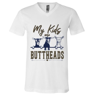 My Are Buttheads Funny V-Neck T-Shirt