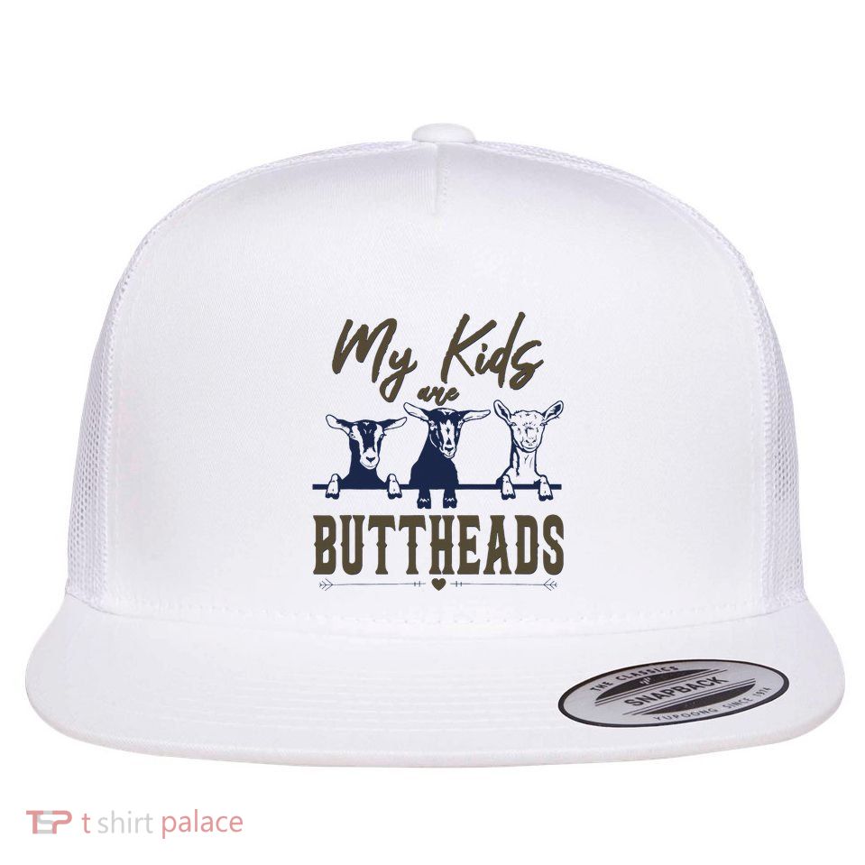 My Are Buttheads Funny Flatbill Hat