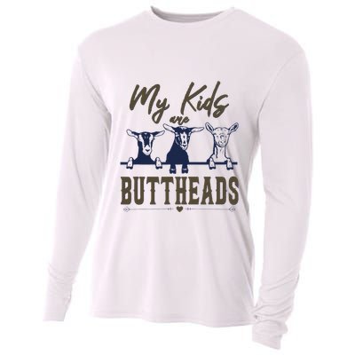 My Are Buttheads Funny Cooling Performance Long Sleeve Crew