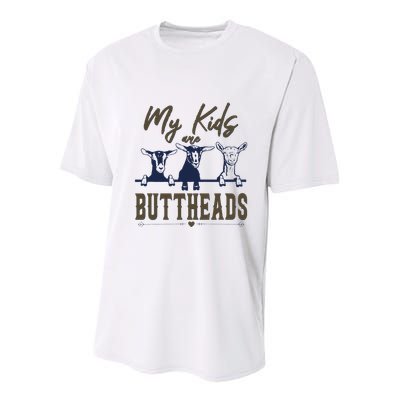 My Are Buttheads Funny Youth Performance Sprint T-Shirt
