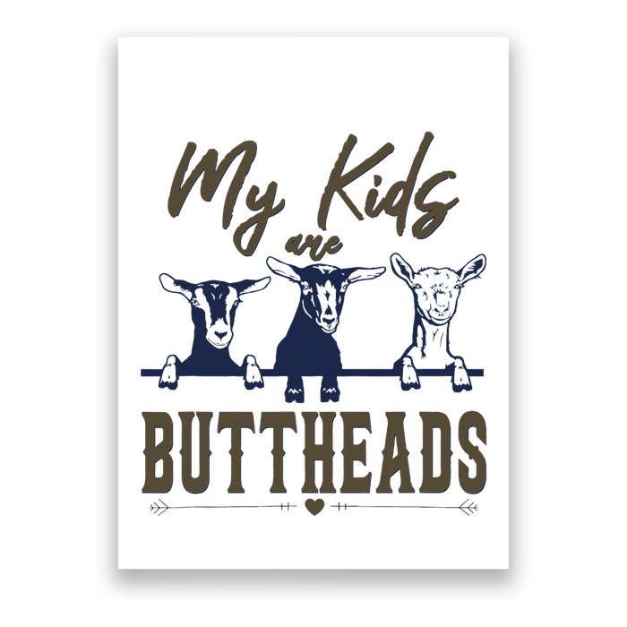 My Are Buttheads Funny Poster