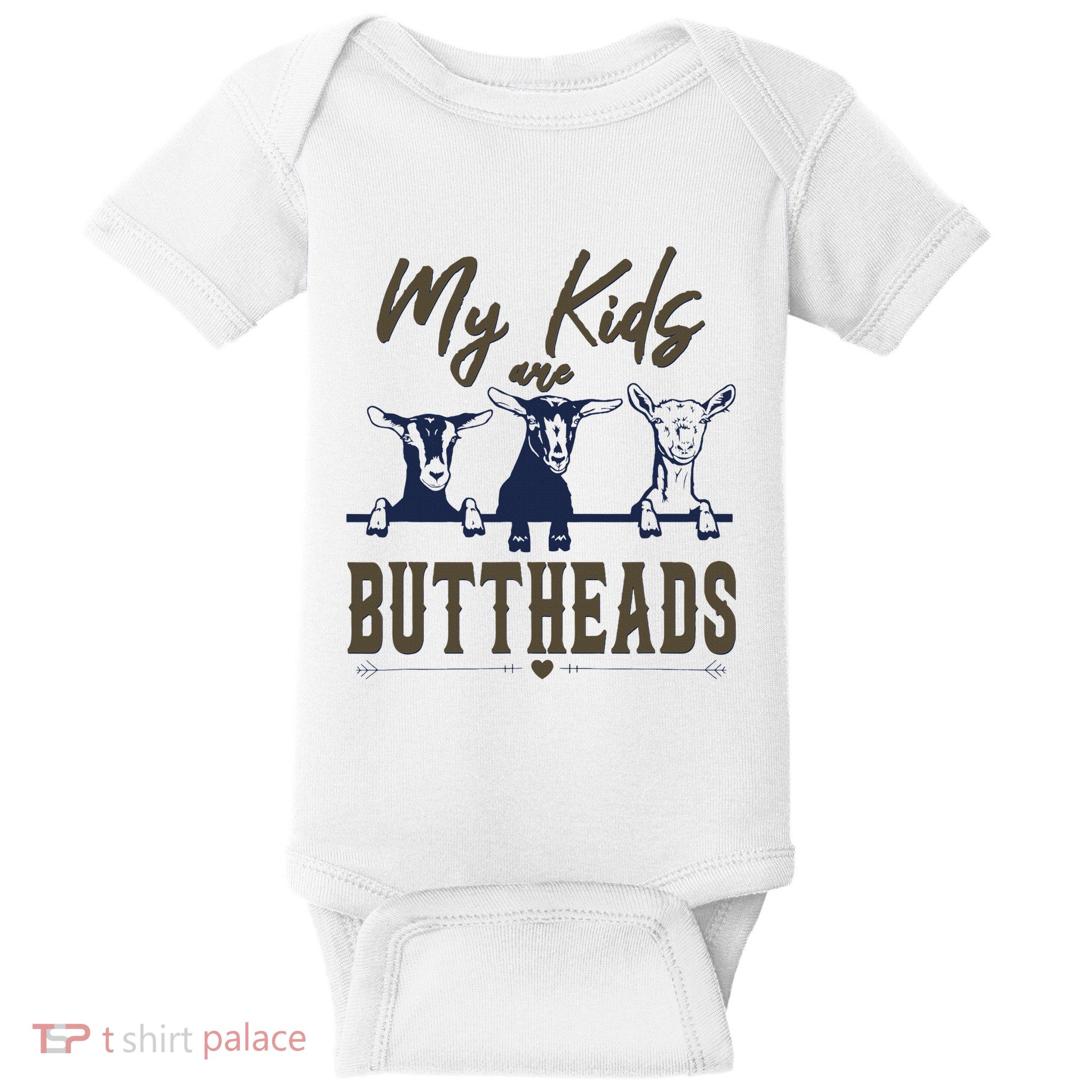 My Are Buttheads Funny Baby Bodysuit